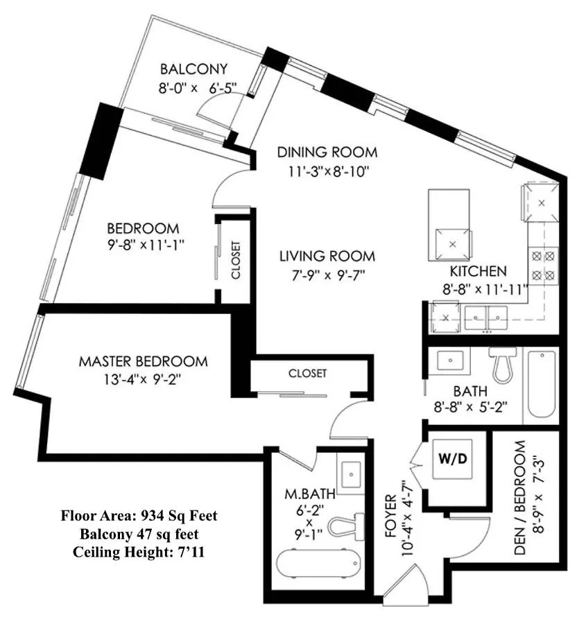 El Tesoro In The Heart Of Van W/ Air Con, Pool, And Free Parking Vancouver 0*,
