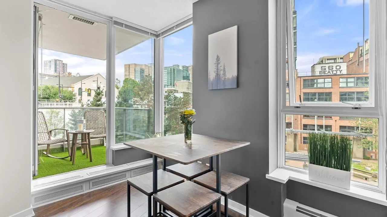 Apartament El Tesoro In The Heart Of Van W/ Air Con, Pool, And Free Parking Vancouver